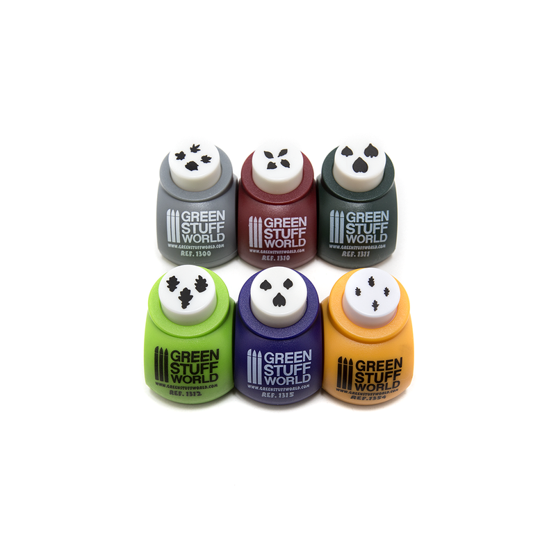 Mixed leaf punches.