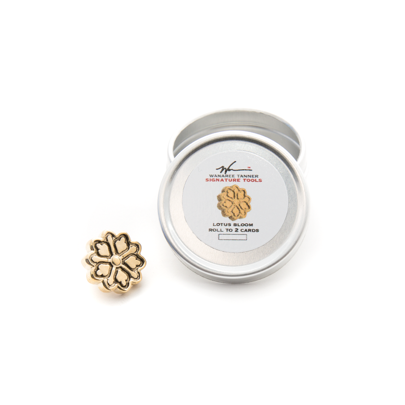 Wanaree Tanner Die Cut Tool Head - Lotus Bloom