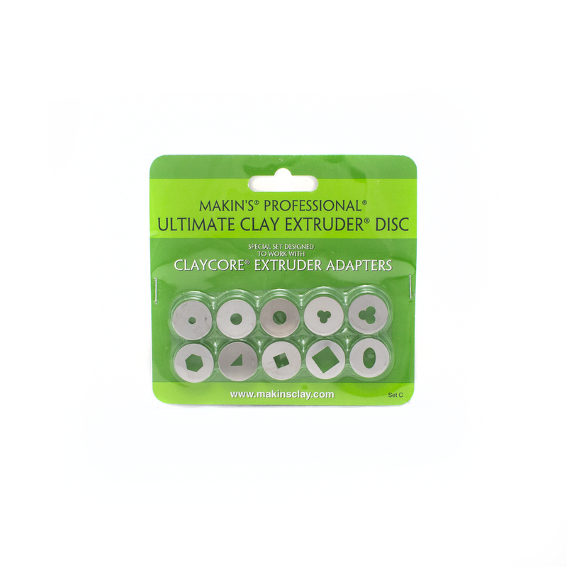 Makin's Ultimate Clay Extruder Discs - Set C