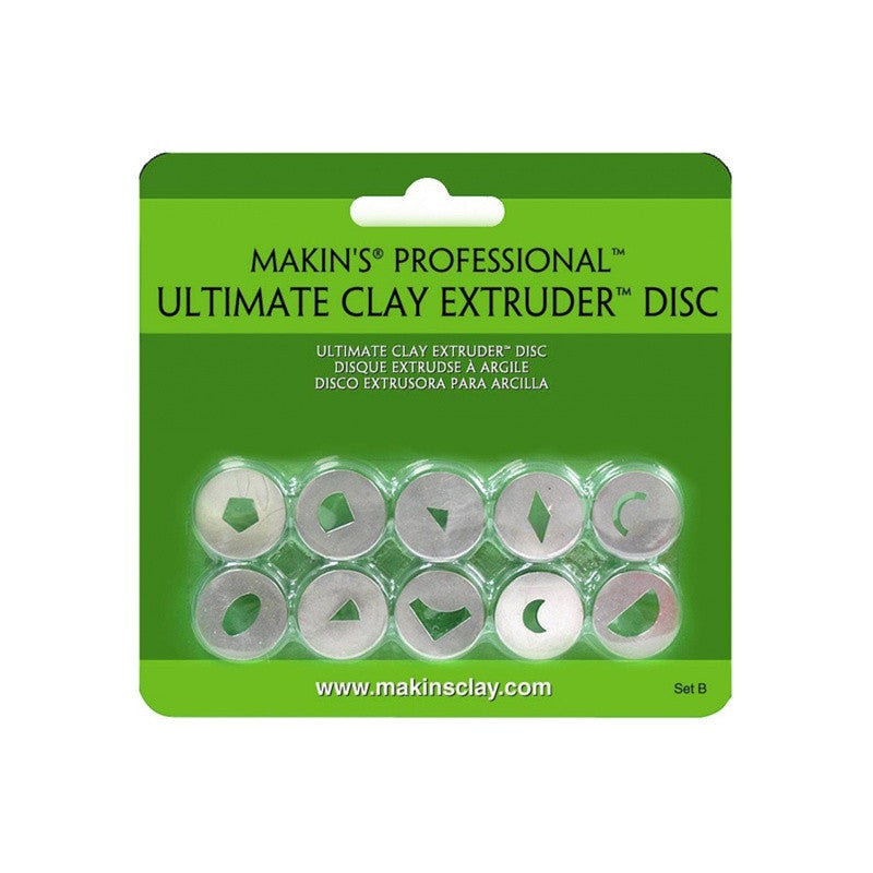 Makin's Ultimate Clay Extruder Discs - Set B