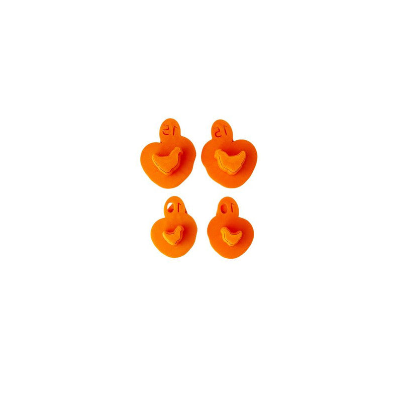 Micro Cutter - Chicken Mirrored (With Push Stamp)