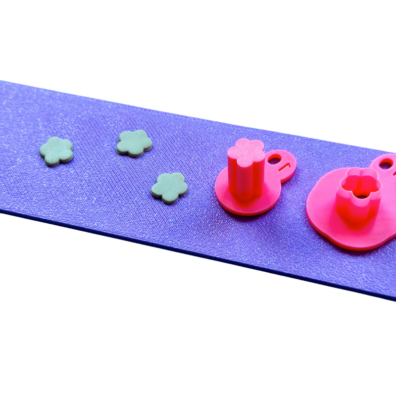 Micro Cutter - Petal 5 Sided (With Push Stamp)
