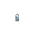 Nickel Plated Brass 2mm Cord Ends