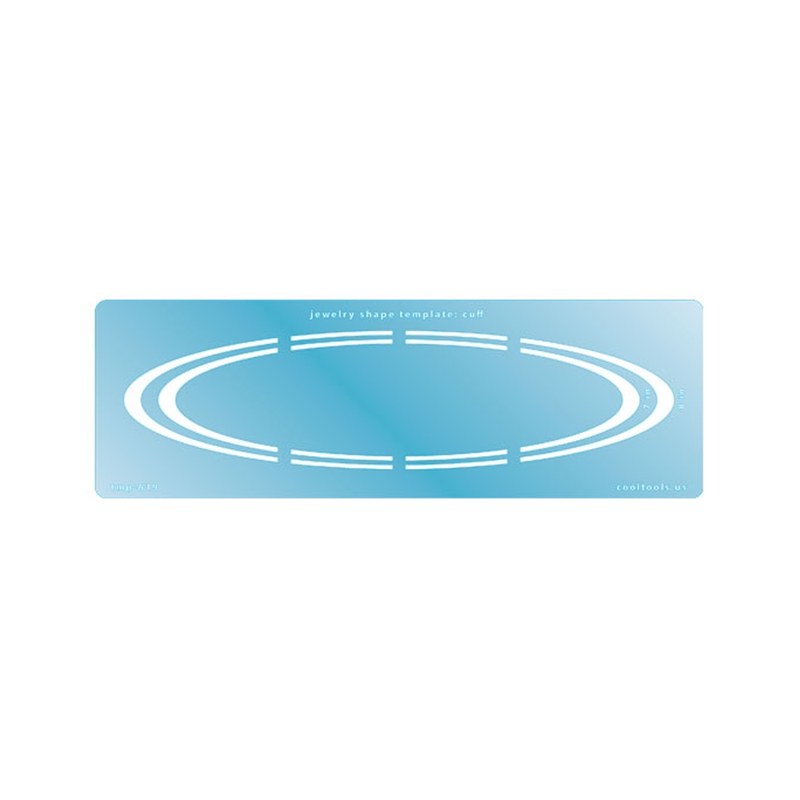 Oval Cuff template by Cool Tools