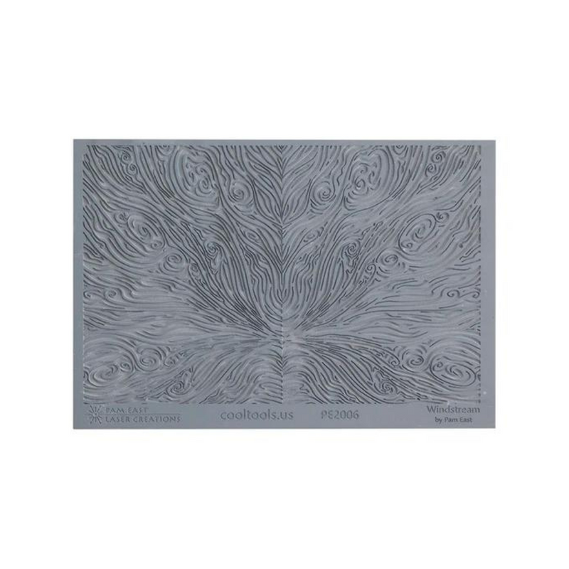 Pam East FlexMat Texture Stamp - Windstream - 264-PE2006