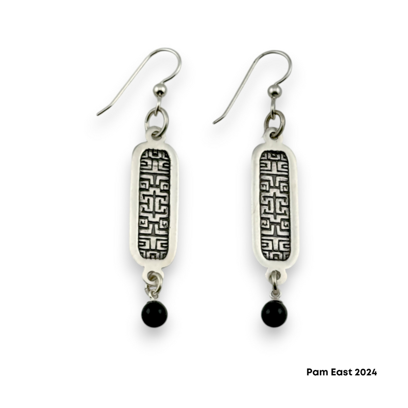 Pam East Template & Texture Mat Set - Drop Earrings Set C - 264-PE2044