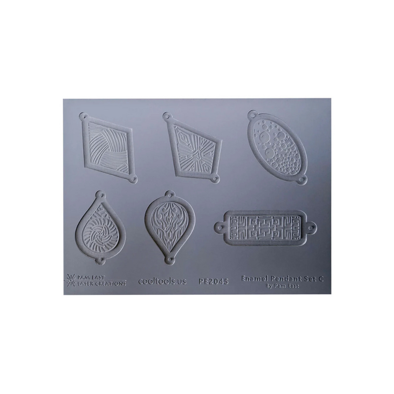 Pam East Texture Mat Set - Drop Pendant Set C - 264-PE2045