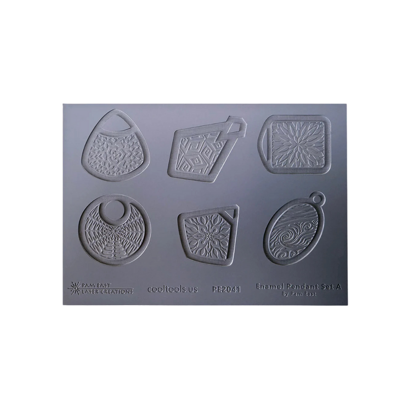 Pam East Texture Mat Set - Small Pendant Set A - 264-PE2041