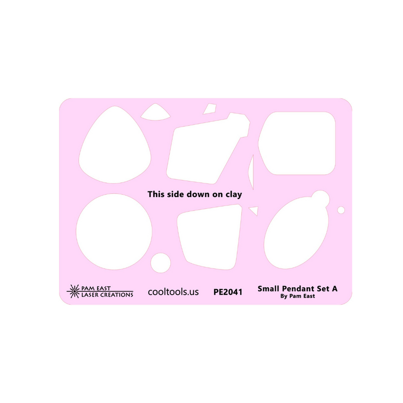 Pam East Template Set - Small Pendant Set A - 264-PE2041