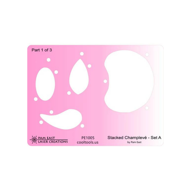 Pam East Template - Champlevé A Set - 264-PE1005