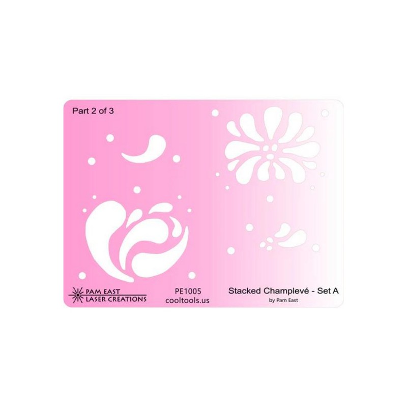 Pam East Template - Champlevé A Set - 264-PE1005