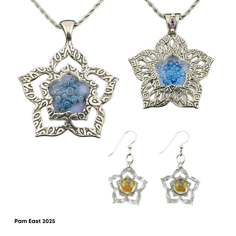 Pam East Template - Glass Setting Set 1 - 264-PE1018