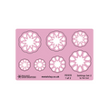 Pam East Template - Glass Setting Set 2 - 264-PE1019