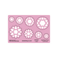 Pam East Template - Glass Setting Set 3 - 264-PE1020