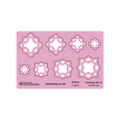 Pam East Template - Glass Setting Set 4- 264-PE1021