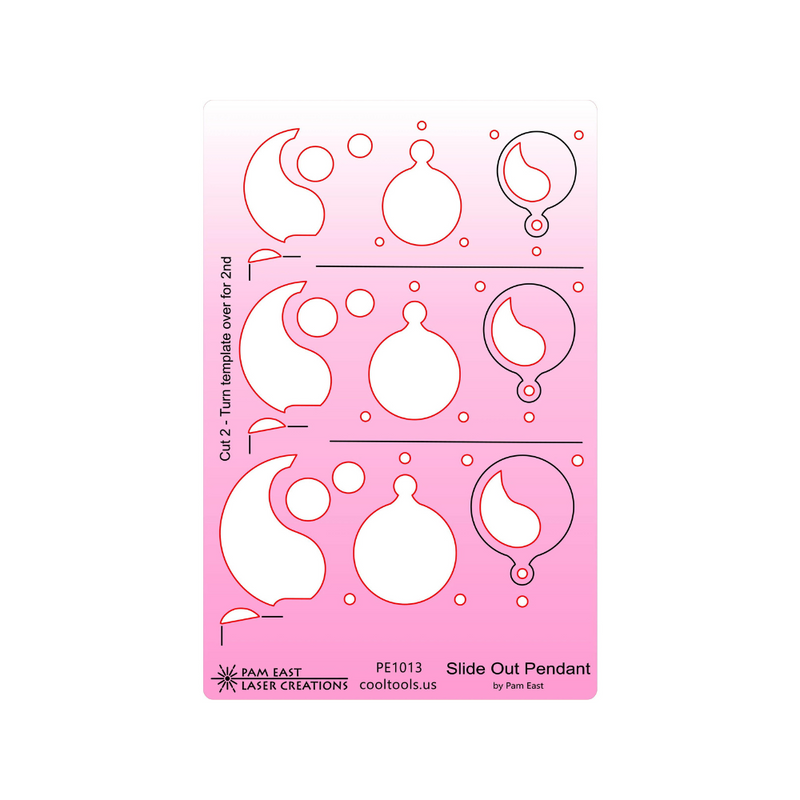 Pam East Template - Slide Out Pendant - 264-PE1013