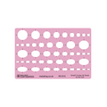 Pam East Template - Small Circles & Ovals - 264-PE1015