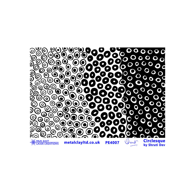 Pam East Texture Mat - Circlesque by Shruti Dev - 264-PE4007