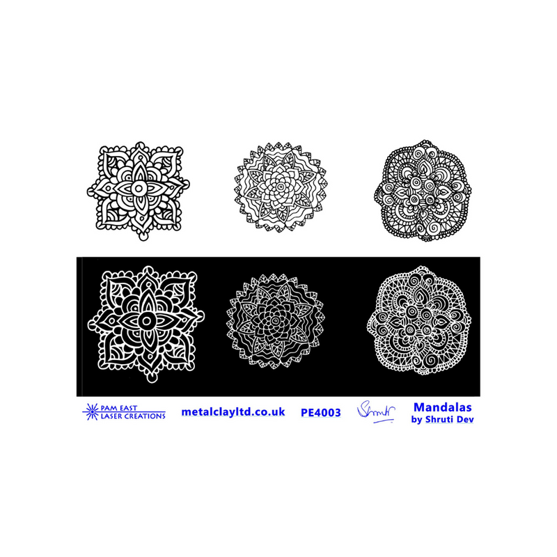Pam East Texture Mat - Mandalas by Shruti Dev - 264-PE4003