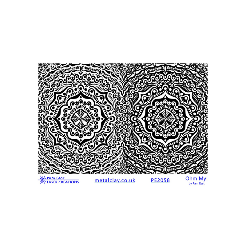 Pam East Texture Mat - Ohm My! - 264-PE2058