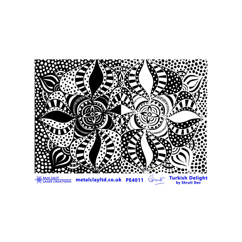 Pam East Texture Mat - Turkish Delight by Shruti Dev - 264-PE4011