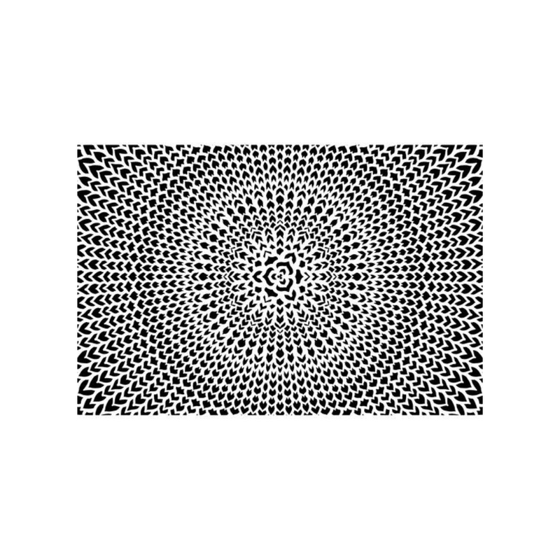 Pam East Texture Mat - Chevron Zydeco Inverse - 264-PE2031
