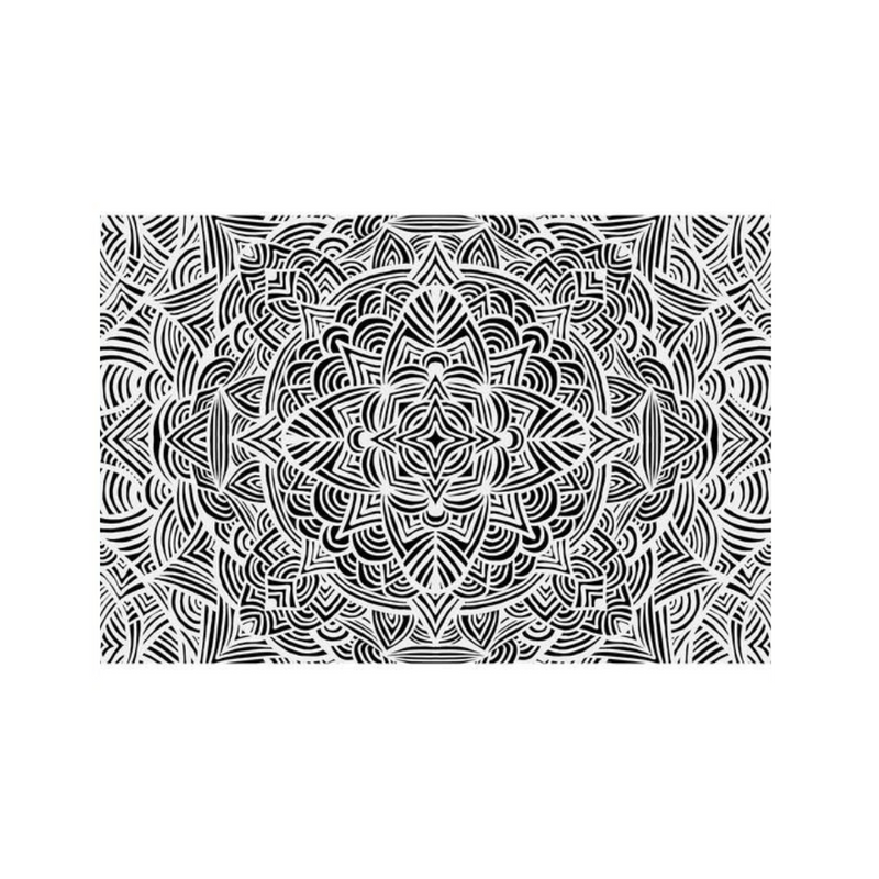 Pam East Texture Mat - Kaleidoscope Weave Inverse - 264-PE2023