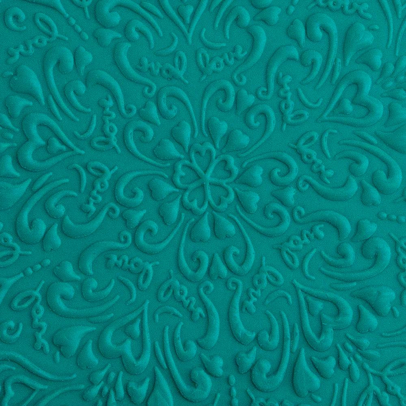 Pam East Texture Mat - Love Blooms - 264-PE2020