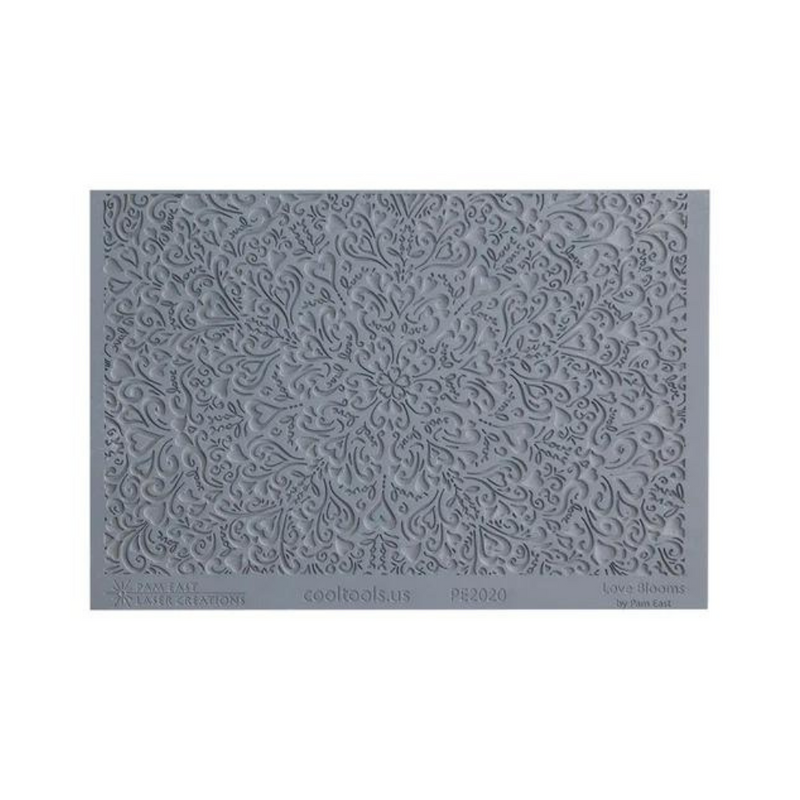 Pam East Texture Mat - Love Blooms - 264-PE2020