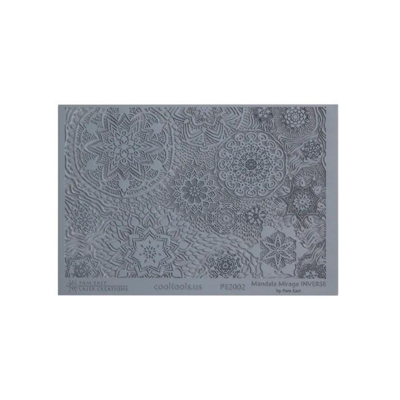 Pam East Texture Mat - Mandala Mirage Inverse - 264-PE2002