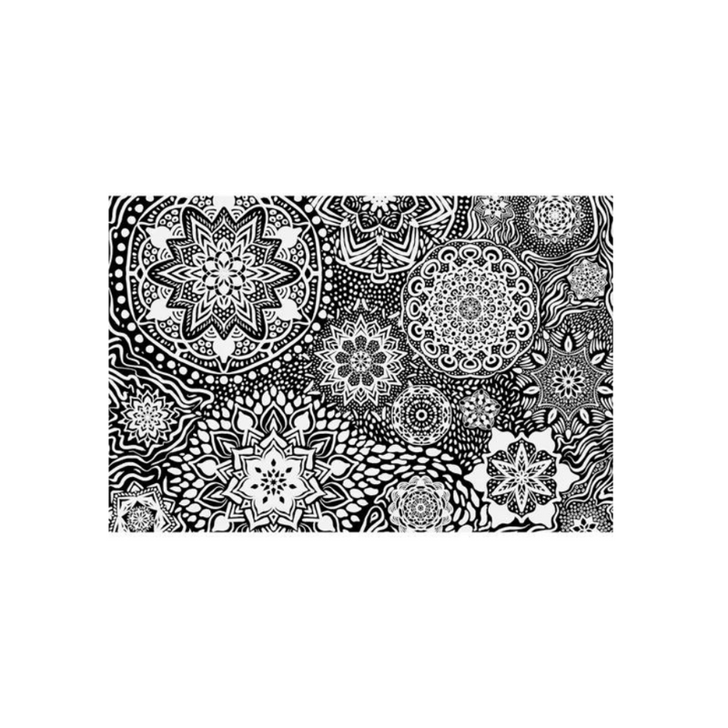 Pam East Texture Mat - Mandala Mirage Inverse - 264-PE2002