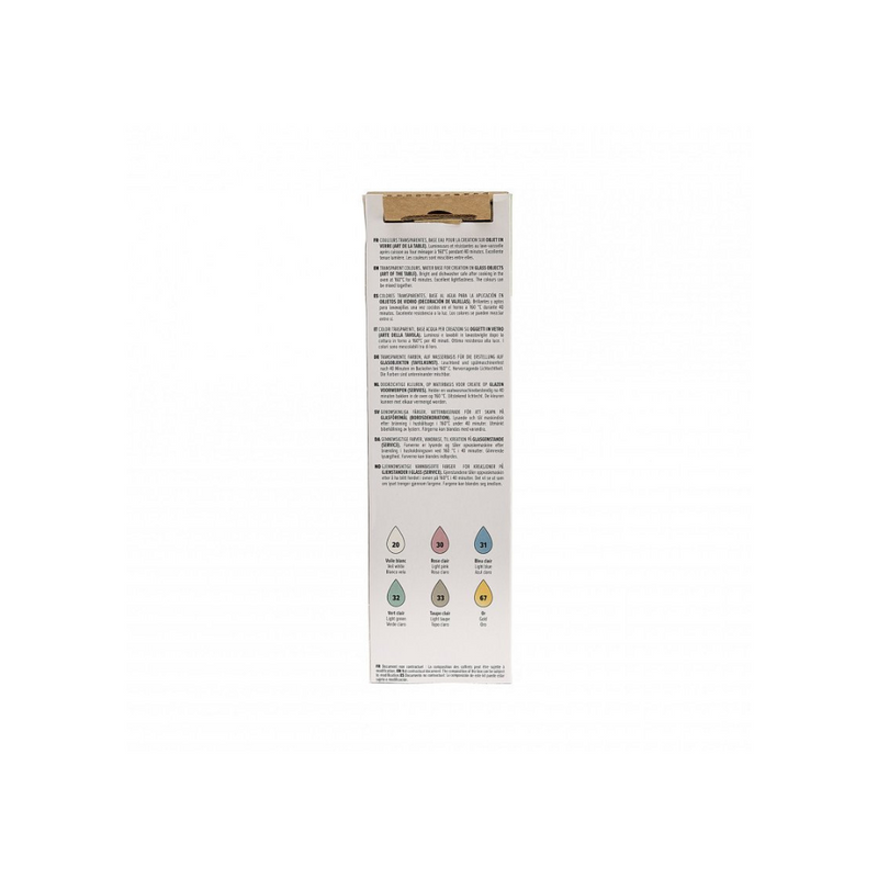 Pebeo Vitrea 160 Initiation 2 Colour Set of 6 20ml-134-756463