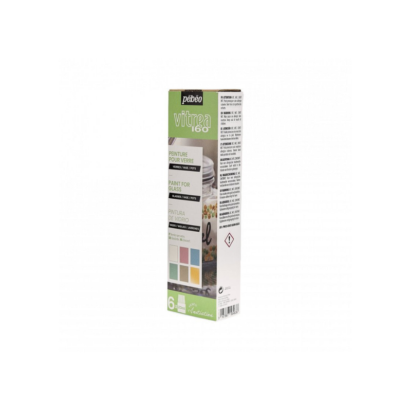 Pebeo Vitrea 160 Initiation 2 Colour Set of 6 20ml-134-756463