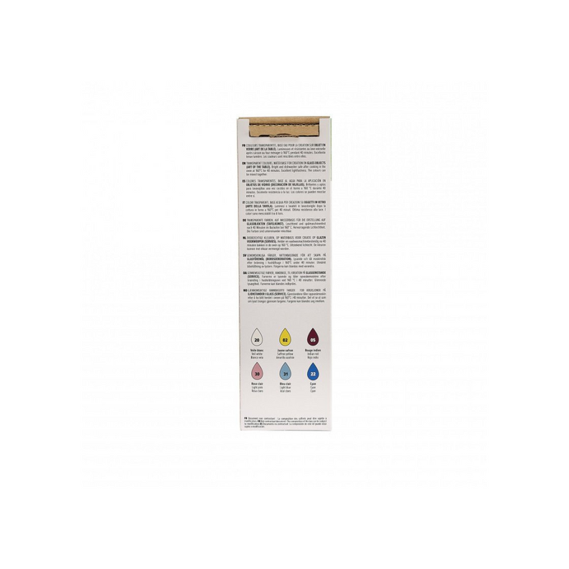 Pebeo Vitrea 160 Initiation - Colour Set of 6 20ml - 134-756461