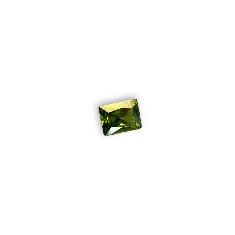 Lab Created Gemstone - Peridot Baguette - 201-LCGPB
