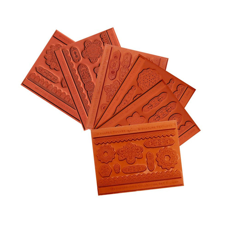 Wanaree Tanner Signature Texture Plates Metamorphosis - Complete Set of 6