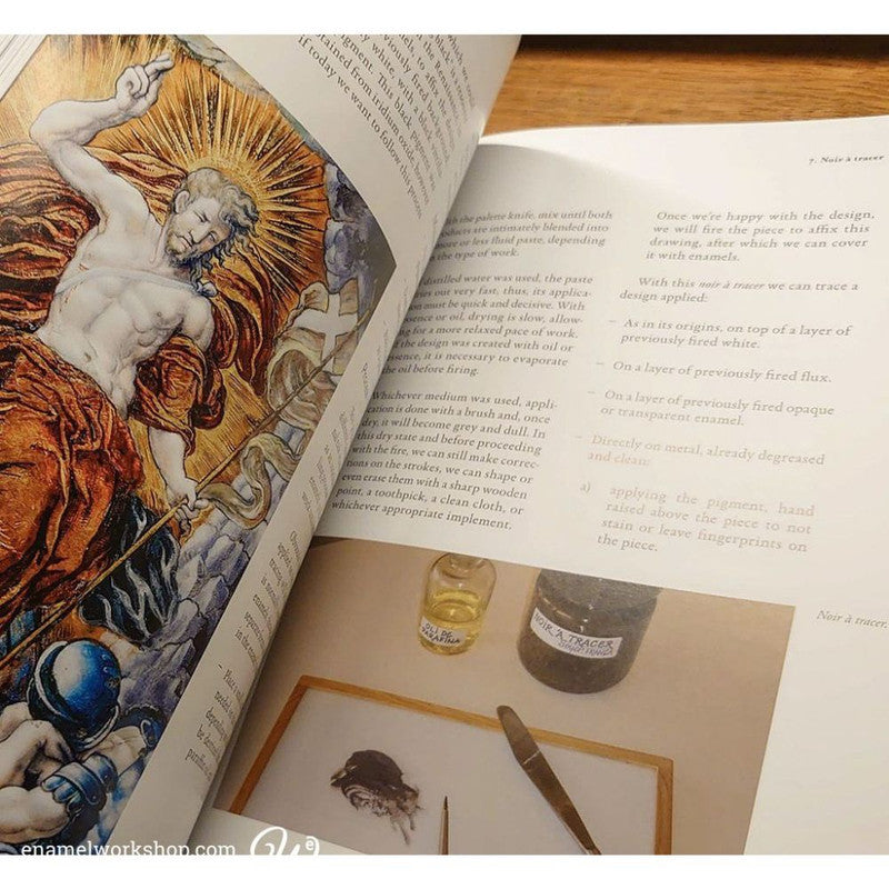 Book on enamelling