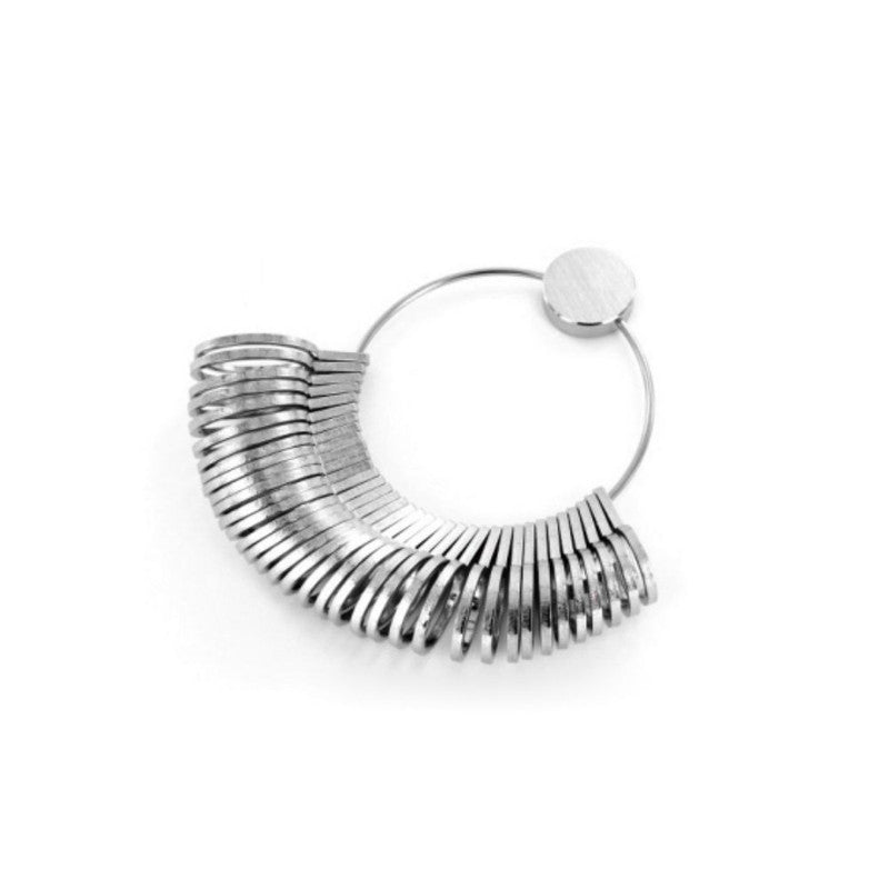 Chrome Ring Gauge - UK Sizes