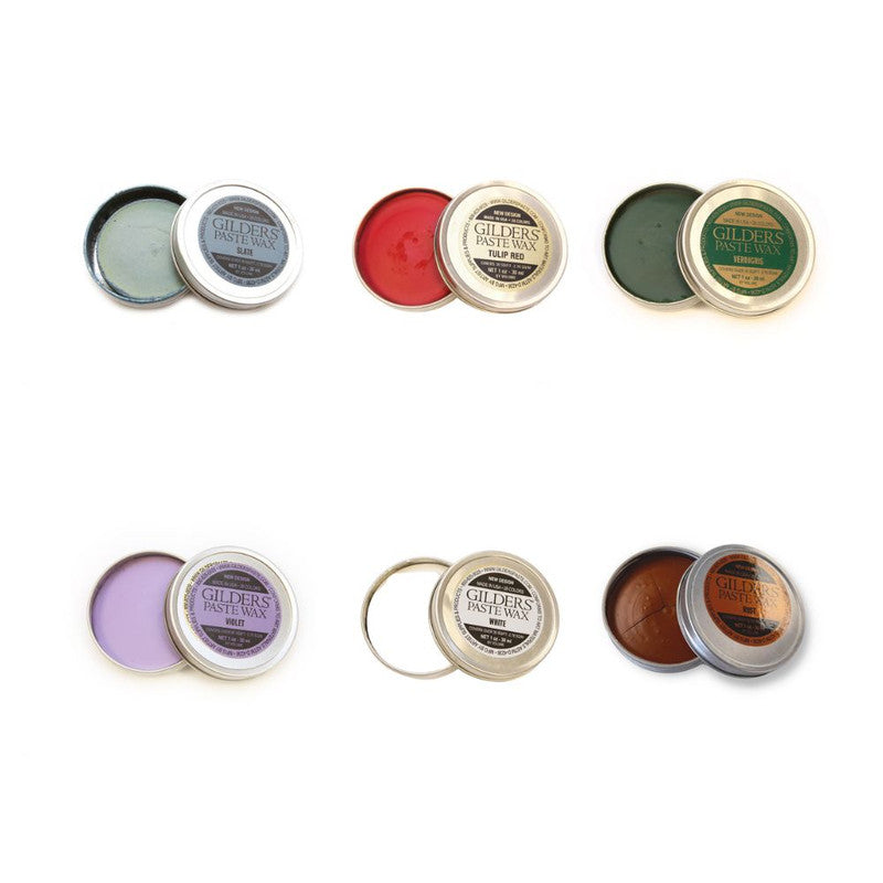 Violet, Patina, Verdigris, White, Tulip Red, 