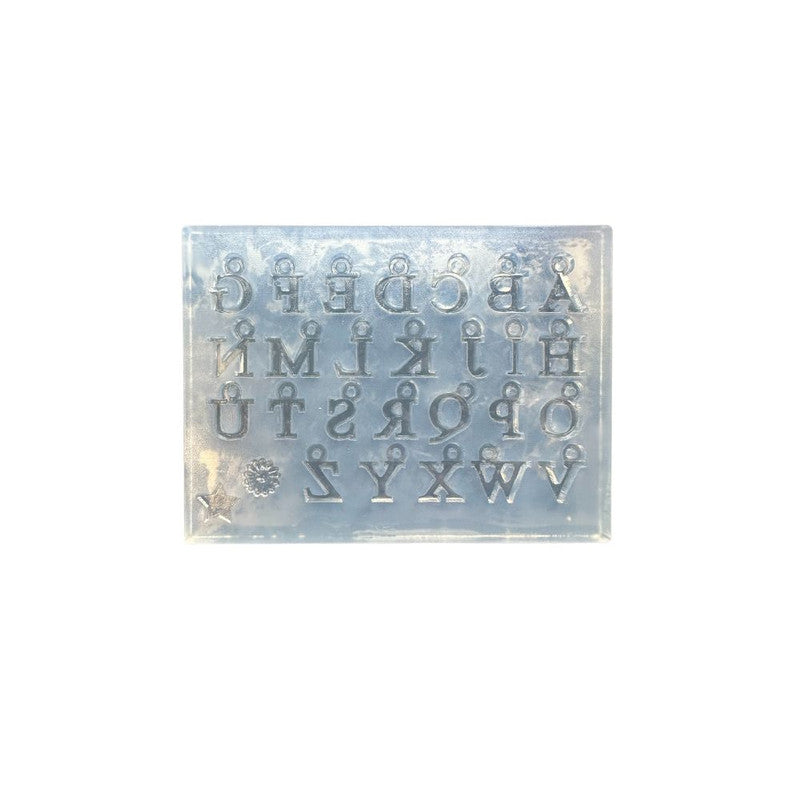 Silicone Alphabet Mould - Straight (102-F-1806)