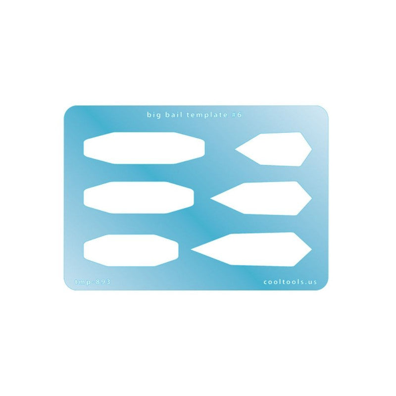 Jewellery Shape Template - Big Bail 6 (103-TMP-893)