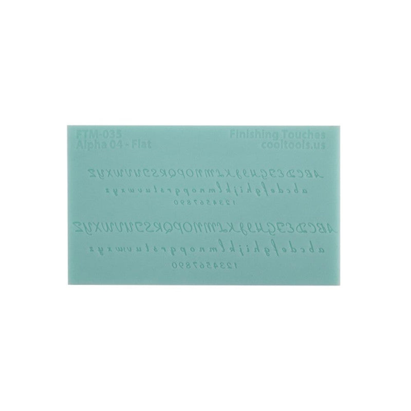 Finishing Touches Mould - Alphabet 4 (103-FTM-035)