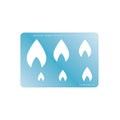 Jewellery Shape Template - Hooved Drop (103-TMP-820)