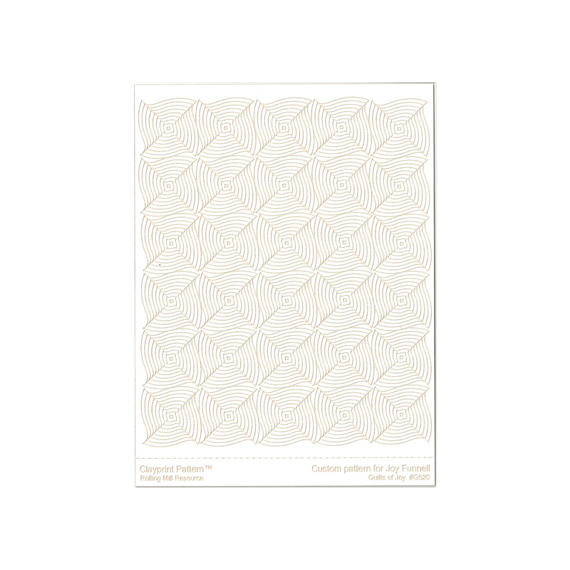 RMR Laser Texture Paper - Quilts of Joy - 102 x 127mm
