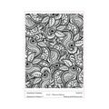 RMR Laser Texture Paper - Abstract Paisley - 76 x 102mm