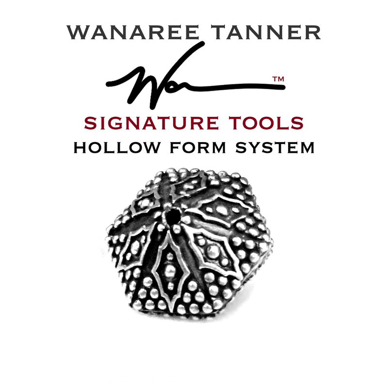 Wanaree Tanner Hollow Form System - Rondelle 12 sided Kit