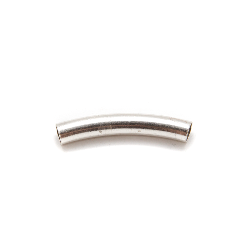 Fine Silver Tube Bail - 5mm x 30mm