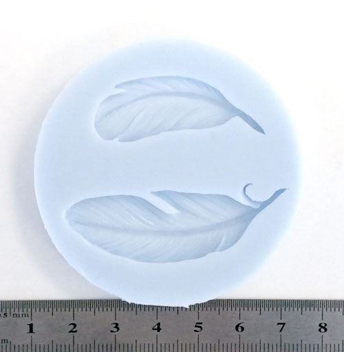 Silicone Mould - Feather Designs