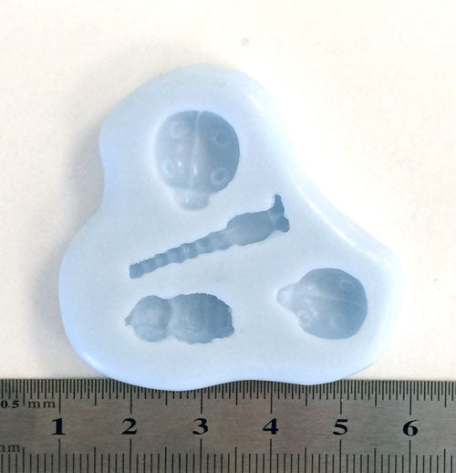 Silicone Mould - Bug Designs