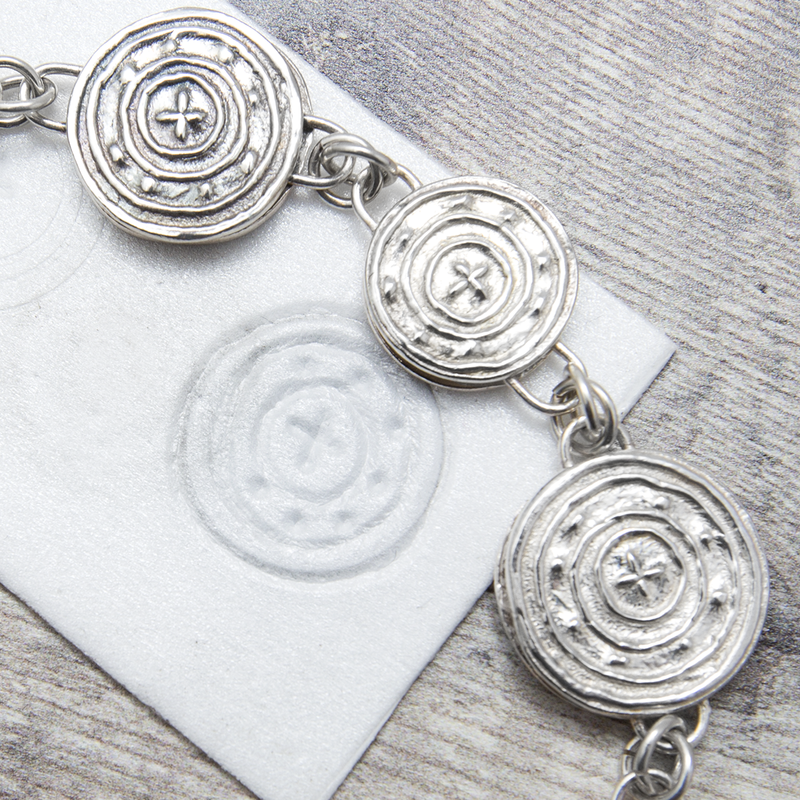 Make your own unique detailed designs and textures in metal clay